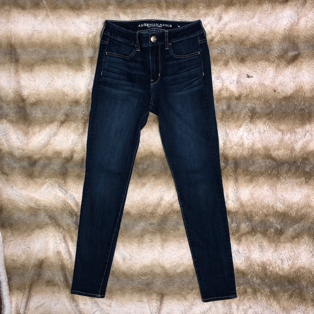 American Eagle Hi-Rise jeggings size 2 short